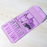 Stainless Steel 16-Piece Nail Clipper & Manicure Set with Leather Travel Case - Image 6